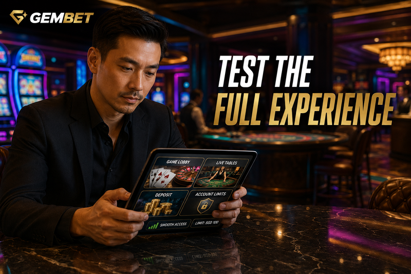 Casino review of Gembet mobile experience