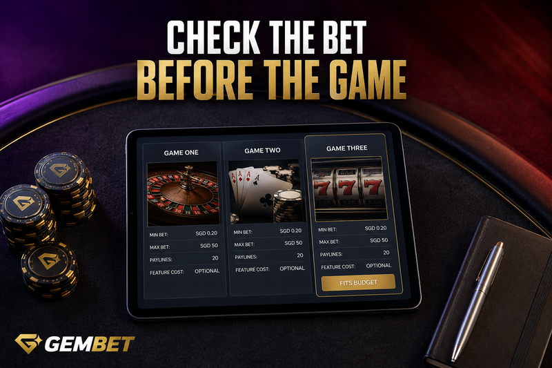 Players comparing betting limits in Gembet casino games