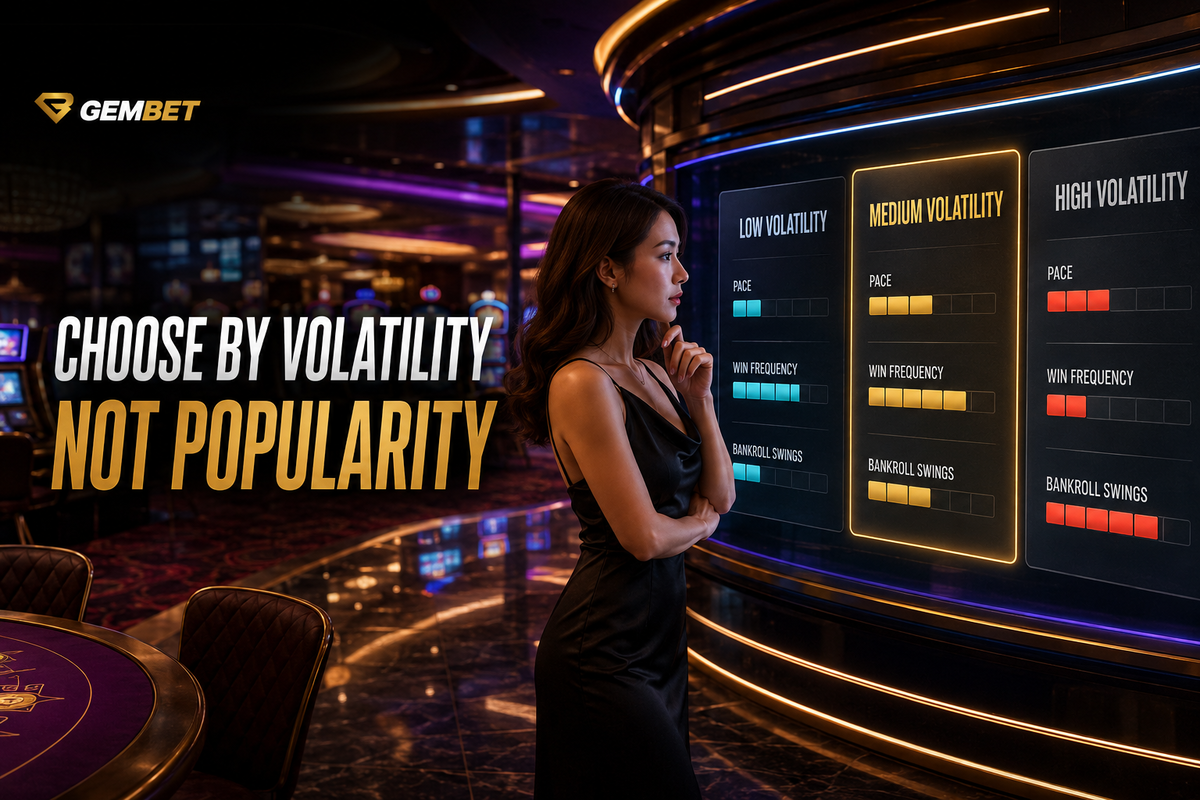 Volatility guide for Gembet casino games